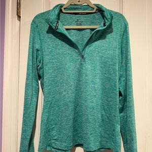 Nike Green Long Sleeve Pullover